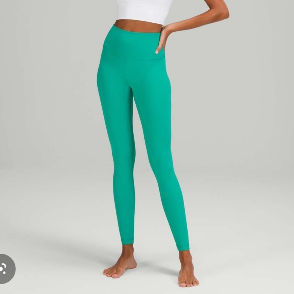 Lululemon HR Align Maldives Green Align Leggings 25"